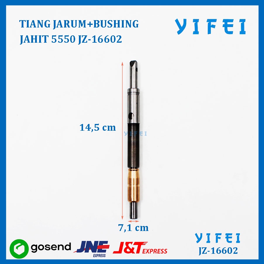 TIANG JARUM+BUSHING JAHIT 5550 229-39508/B1402-552 YIFEI-16602