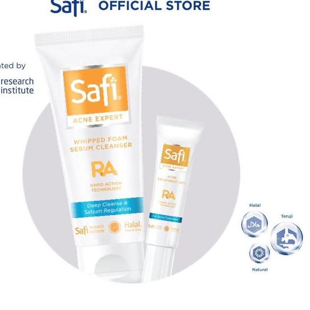 ❈ Safi Acne Expert Sebum Cleanser & Spot Gel Package ☛
