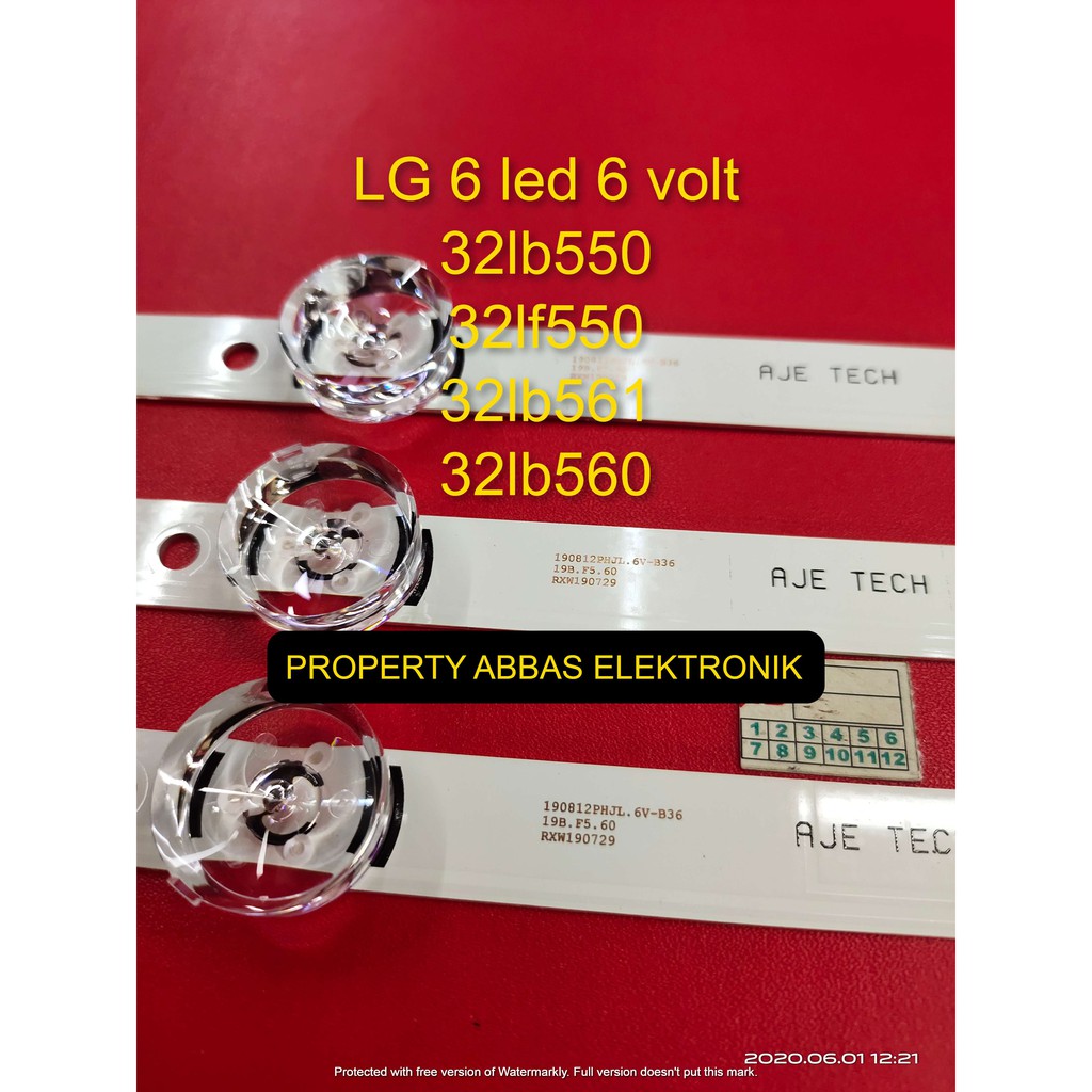 Backlight lg 32lb550 32lb561 32lb563 32lf550