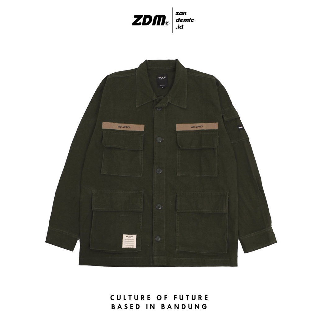 zandemic Trucker Jacket | WV Pitter Army