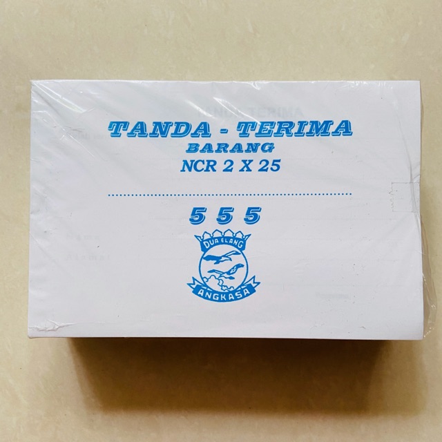 

Nota Tanda Terima NCR 2 isi 10