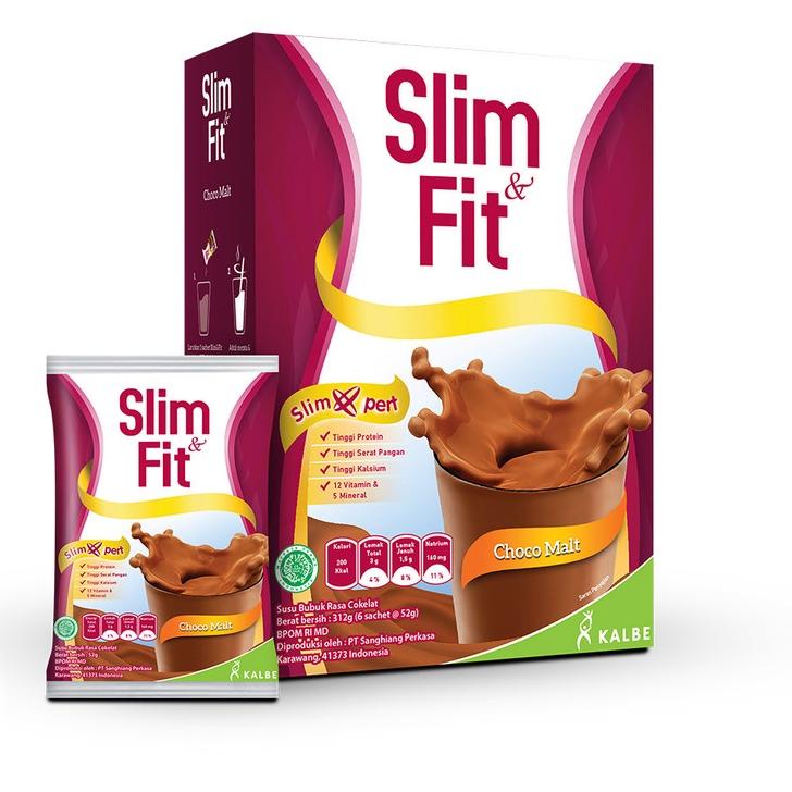 

SuperSale--Slim&Fit Milk Meal Replacement Choco Malt 6x52 gr