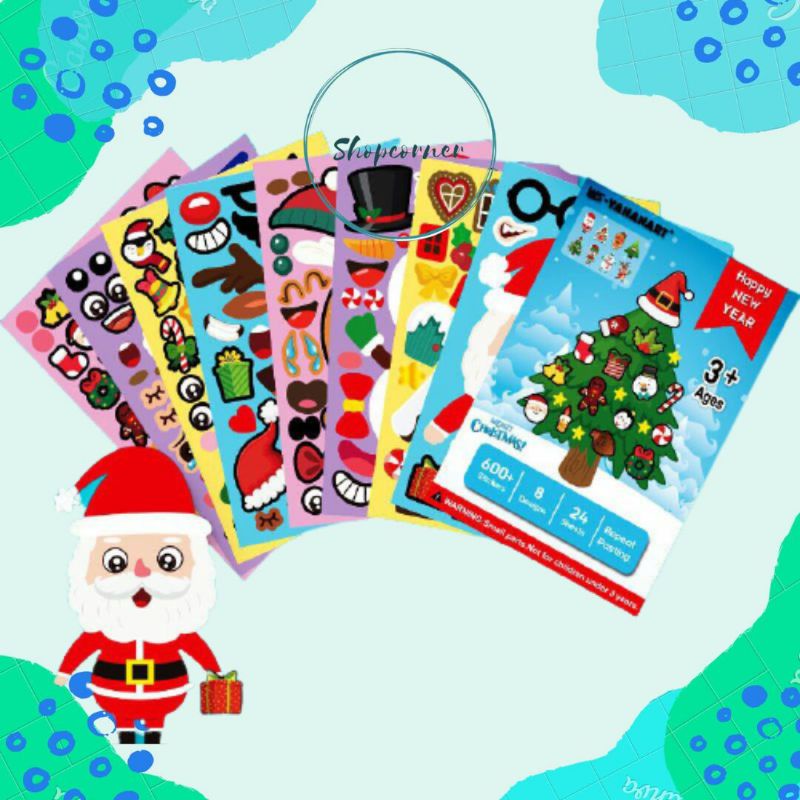 

DIY Stiker Natal / Christmas Sticker