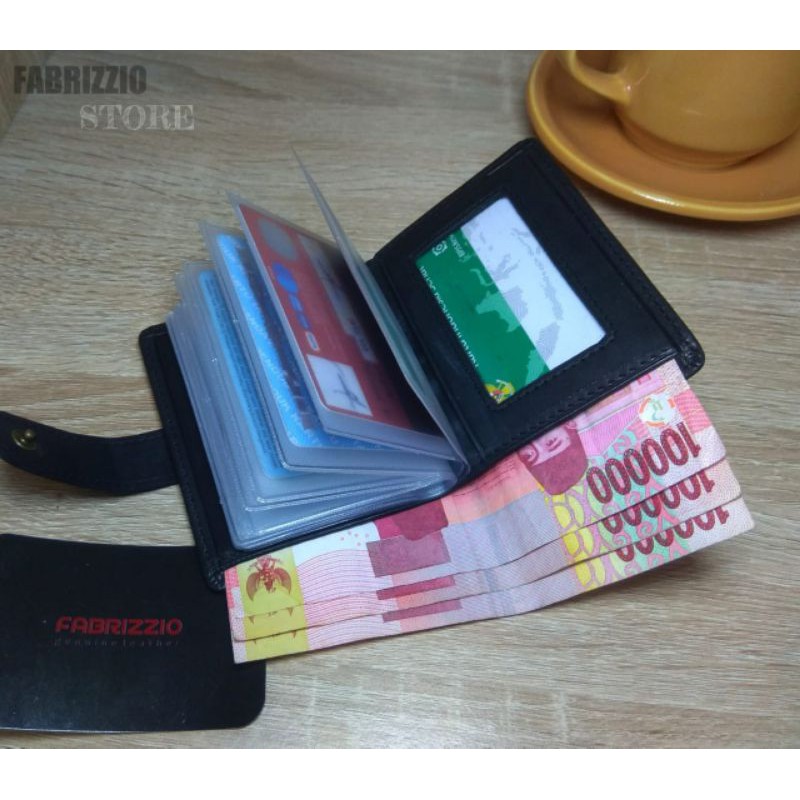 dompet kartu dompet kartu kredit kulit sapi asli