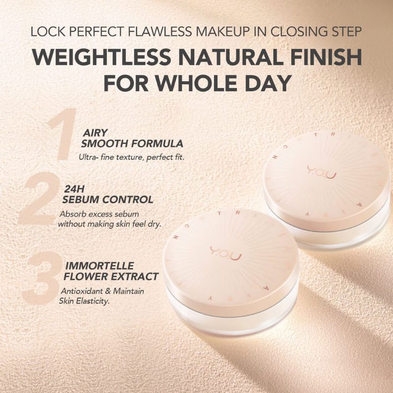 YOU NoutriWear+ Airy Fit Loose Powder