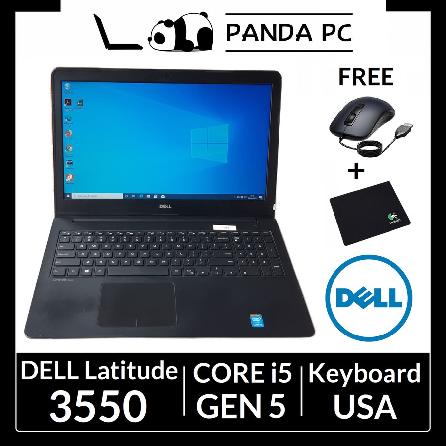 Dell Latitude 3550 - 15.6&quot; - Core i3 - Laptop Second Berkualitas