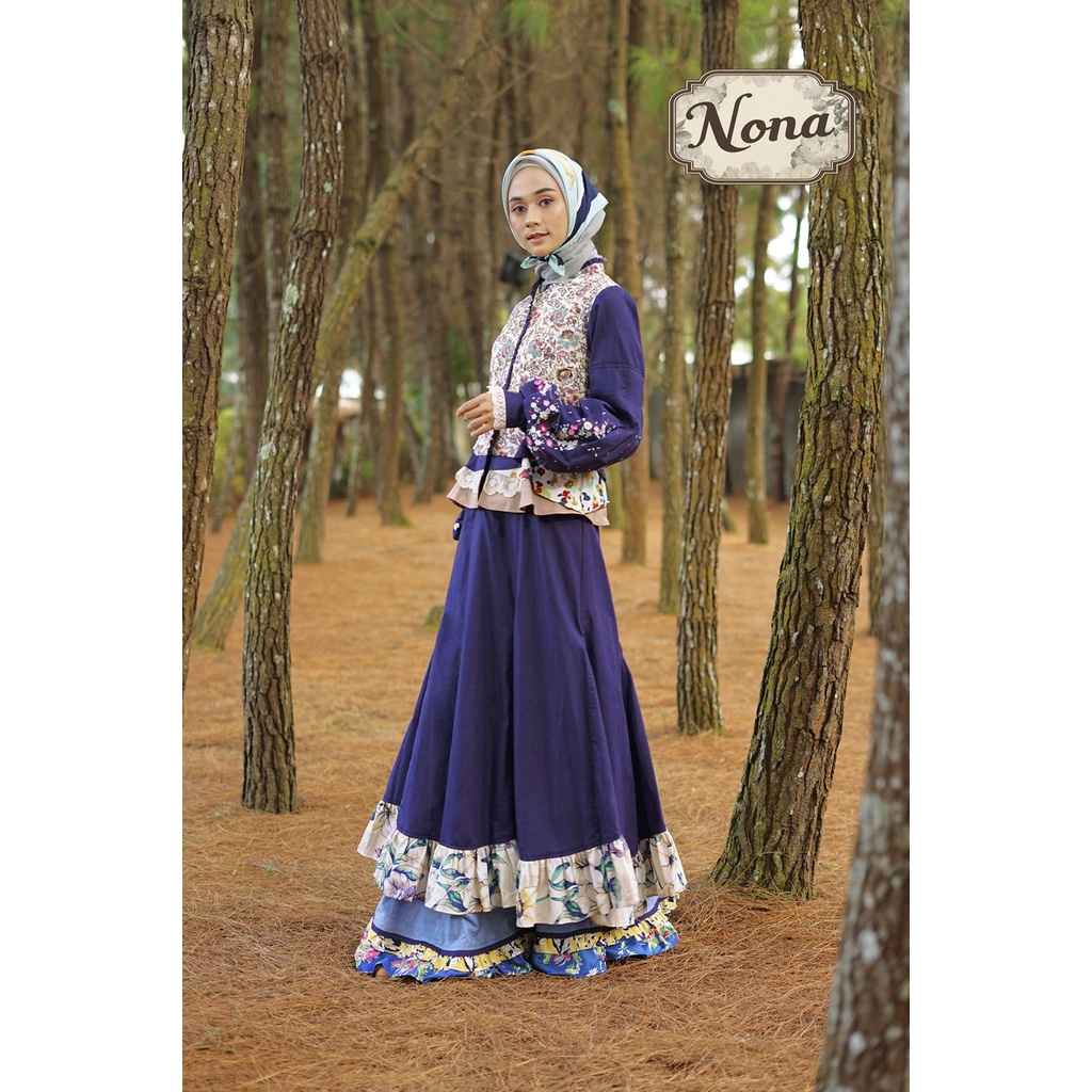 TUNEECA - GAMIS DRESS BUSANA WANITA MUSLIMAH BRANDED PREMIUM TUNEECA NONA SERI TUNEECA My Admiral Mi