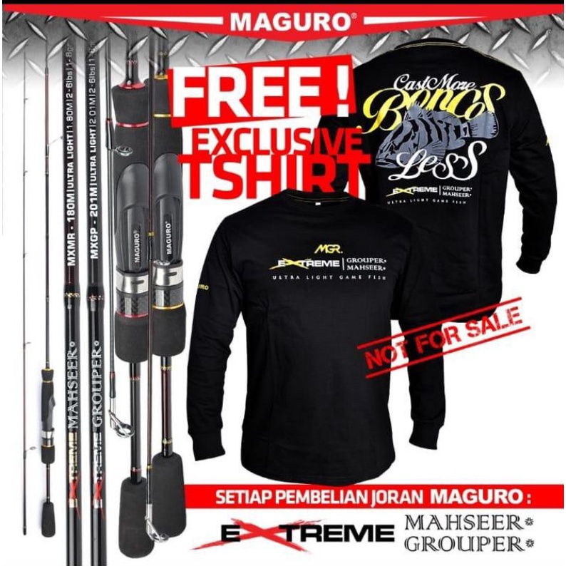 Joran Maguro Extreme Grouper & Maguro Extreme Mahseer 201