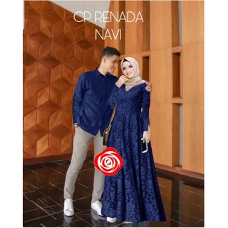  BAJU  MUSLIM COUPLE  ELFA 72 BY ETHICA  GAMIS KAGUMI 96 