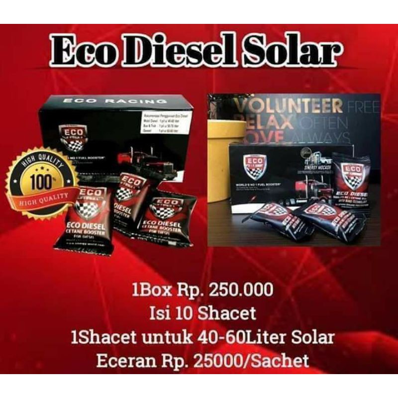 Eco Racing Diesel penghemat BBM (PRODUK PT BEST)
