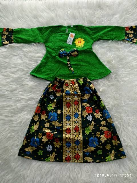 Gamis muslim anak setelan blus dan rok anak murah