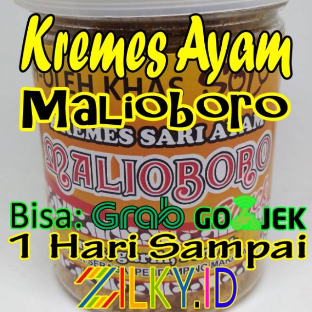 

Malioboro Original Kremes Ayam sejak tahun 1986