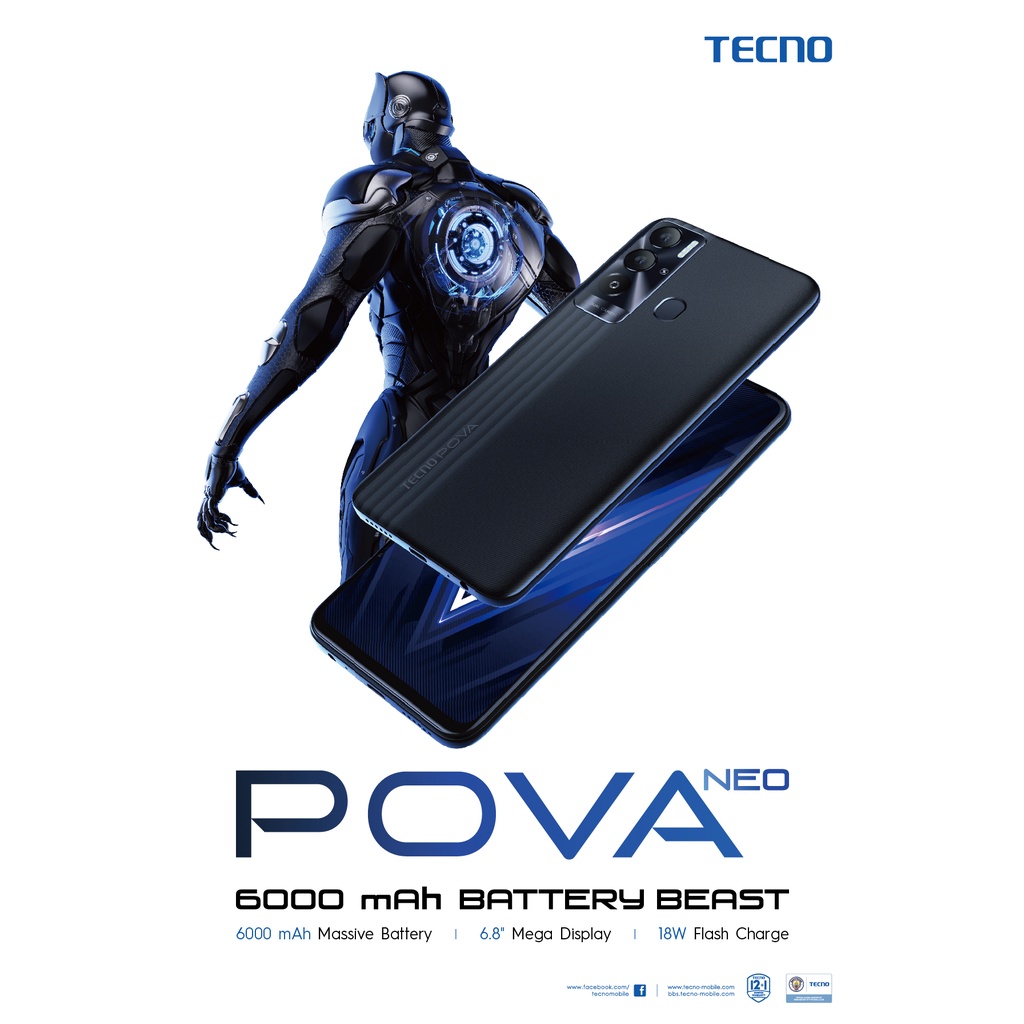 Tecno Pova Neo 4GB+64GB [ Extanded 3GB ] 7GB Garansi Resmi 1 Tahun by Infinix-4