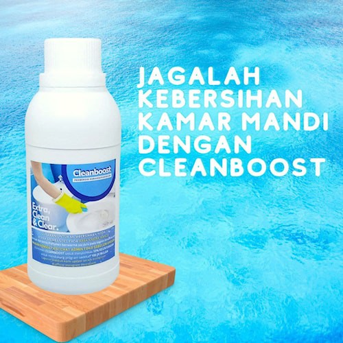 Clean Boost pembersih noda kerak keramik kamar mandi wc dapur kompor toilet membandel paling ampuh