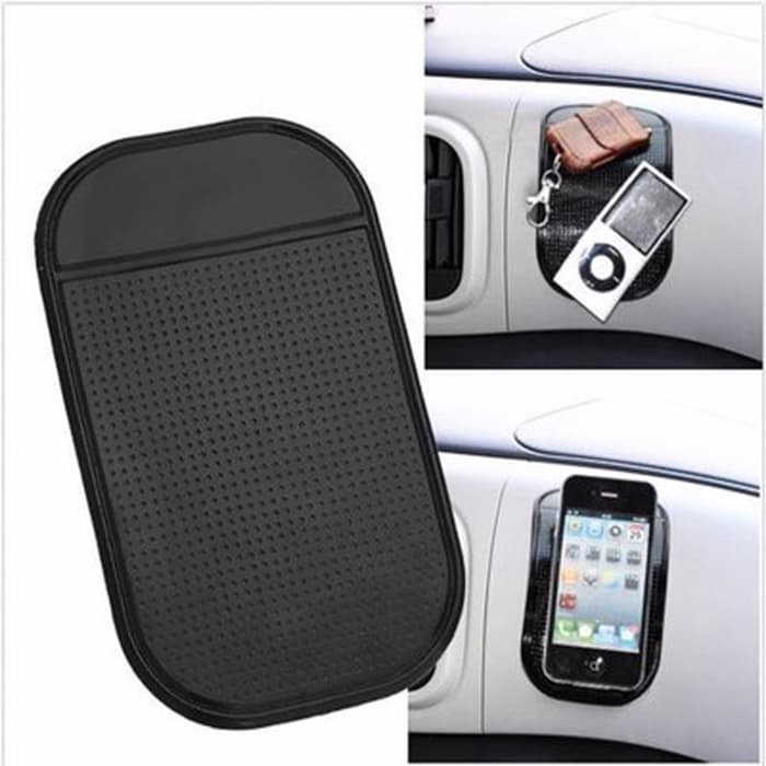 [BISA COD] Car Anti Slip Mat Super Sticky Pad Hp Phone GPS MP4 dashboard Mobil