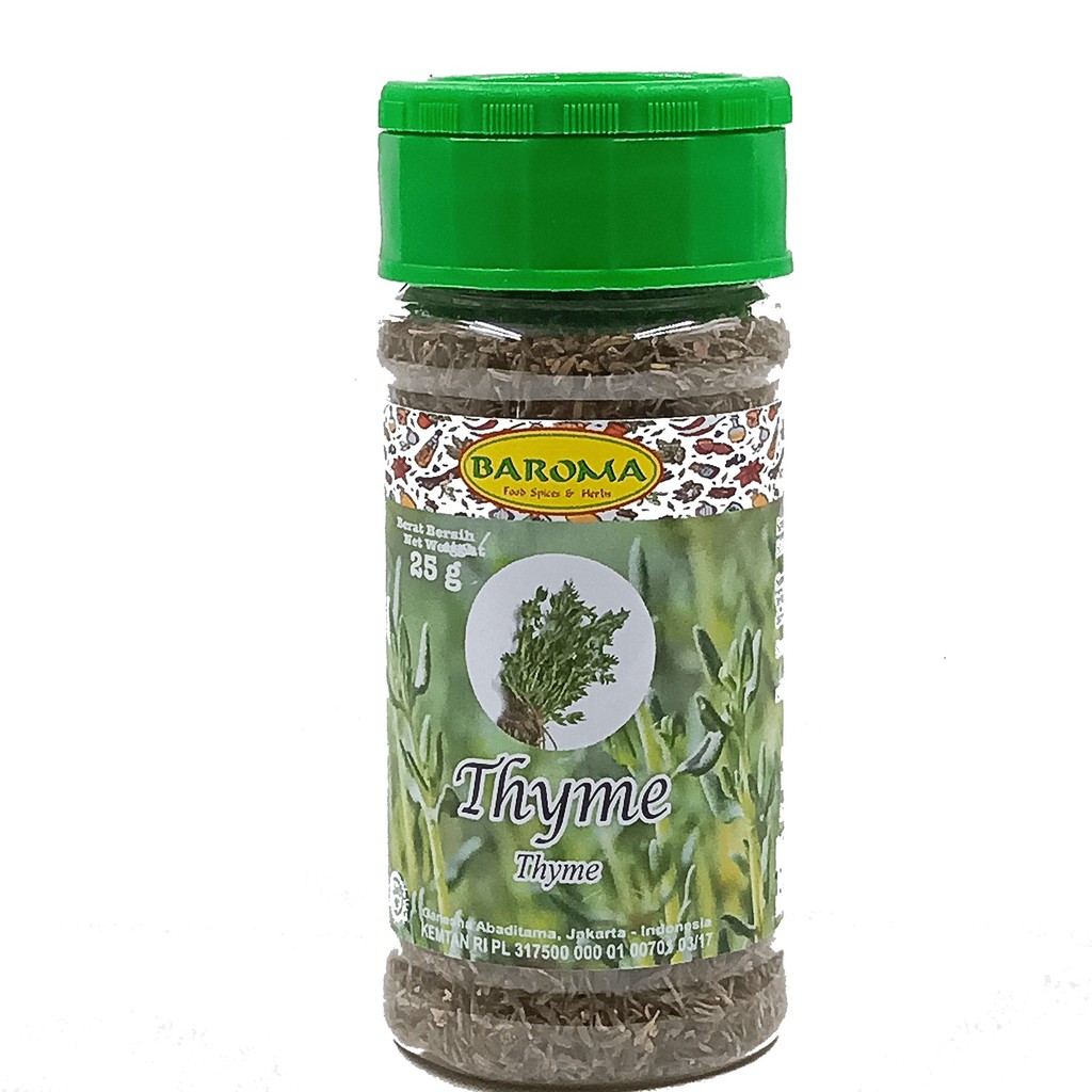 

Thyme 25g - Baroma Bumbu Rempah