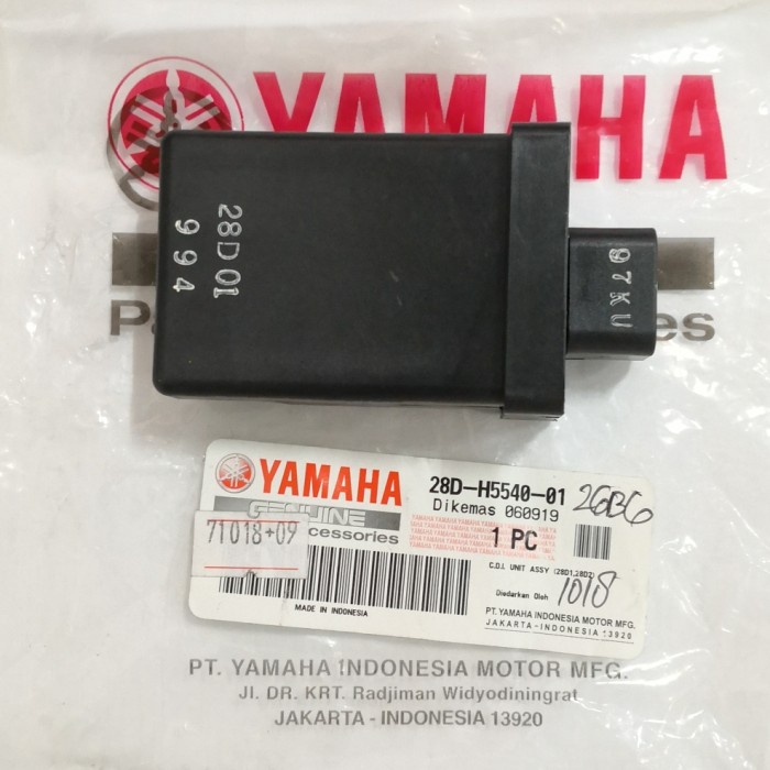 CDI Unit Assy Yamaha Mio Smile 2008-2010 28D-H5540-01