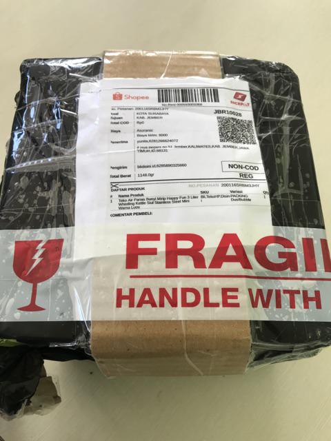 Teko Air Panas Bunyi 3  Liter Whistling Kettle Siul Stainless Steel