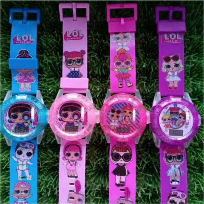 Jam anak perempuan lol musik lampu