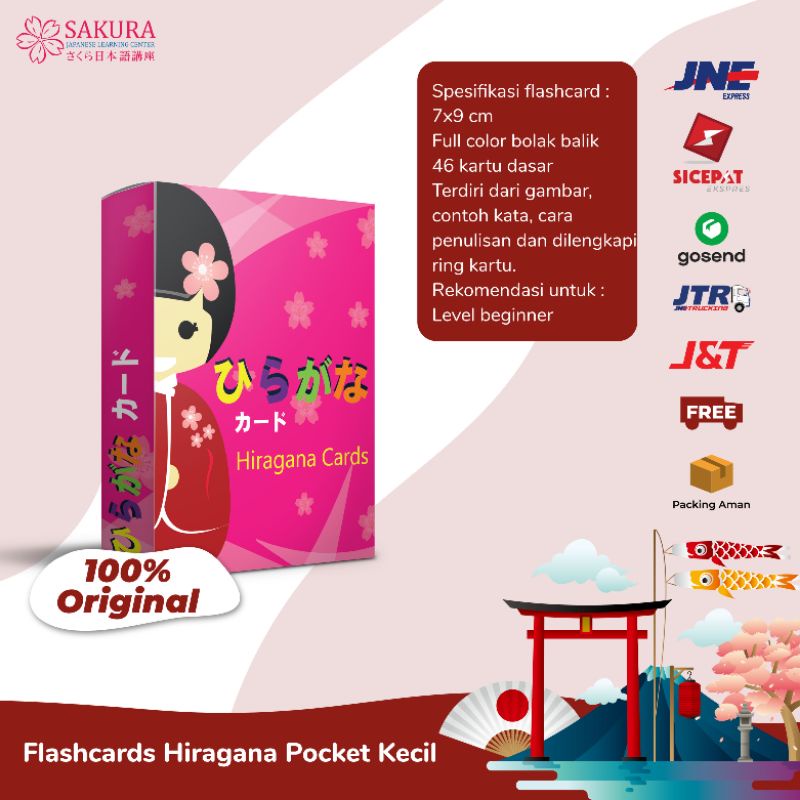 

kartu hiragana poket