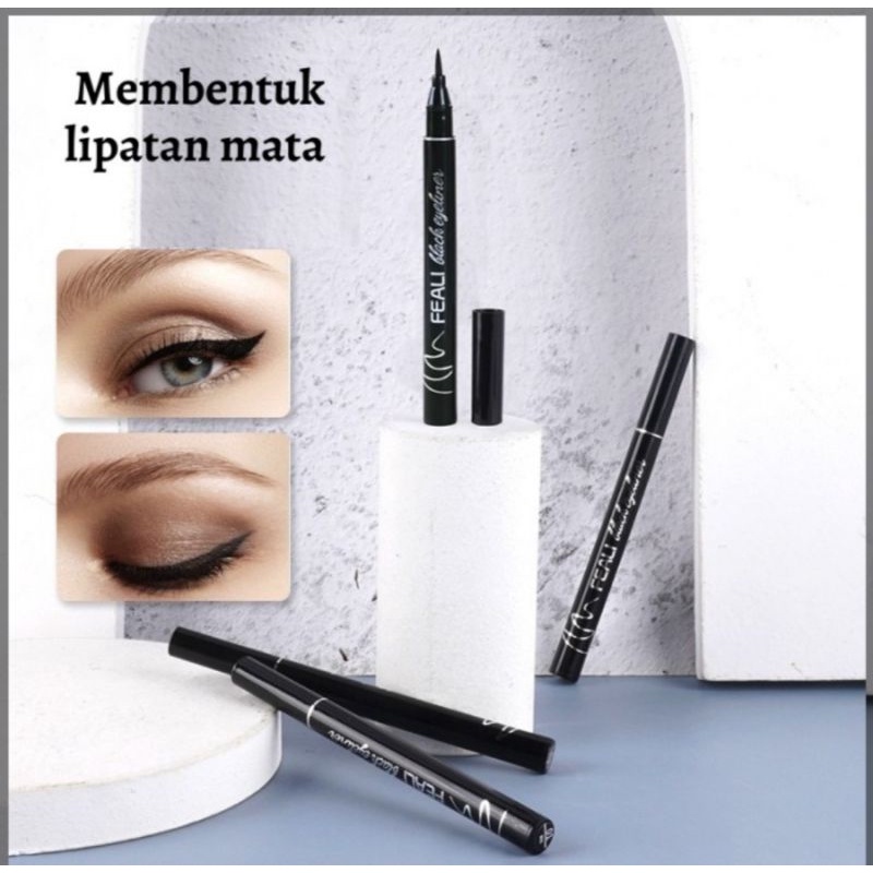 Feali Eyeliner Waterproof / Black Eyeliner / Eyeliner Padang / Sumbar / Sumatera Barat