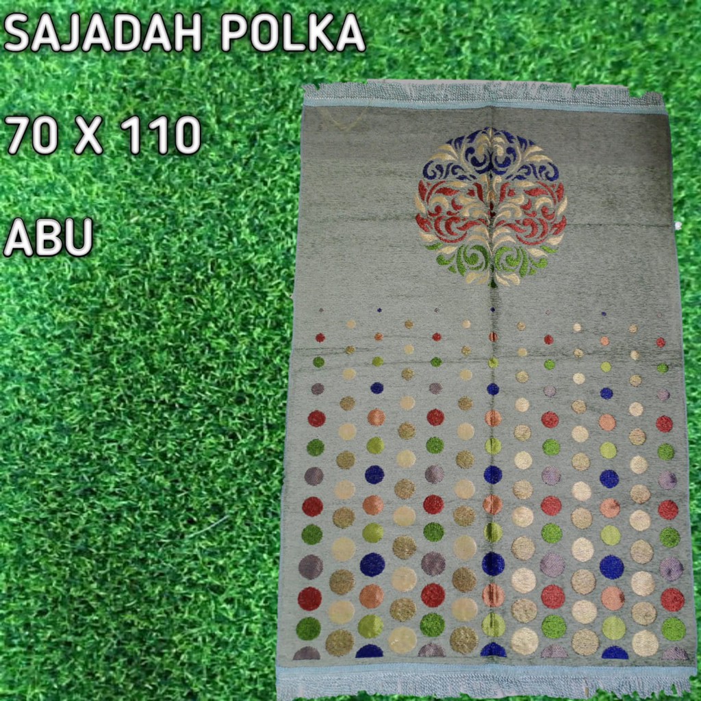 Sajadah arbain polka 70cm x 110cm