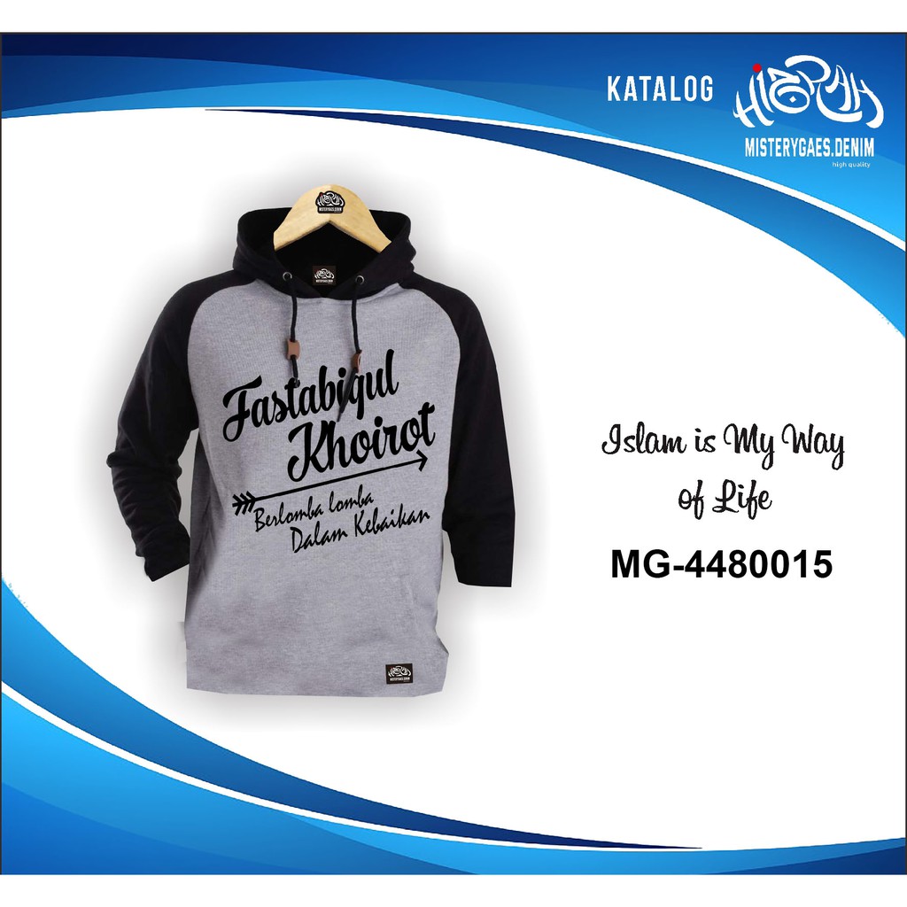 RAGLAN HOODIE ISLAMI FASTABIQUL KHOIROT MG-4480015
