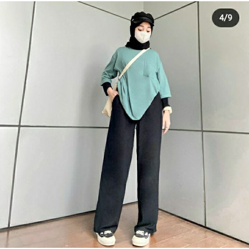 KAOS POLOS OVERSIZE HIJAB