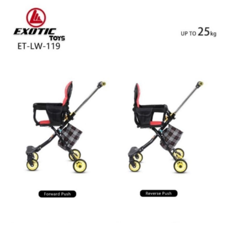 Magic Stroller Micro Trike Kursi Dorong Exotic Traveller ET LW 129 ET LW 119