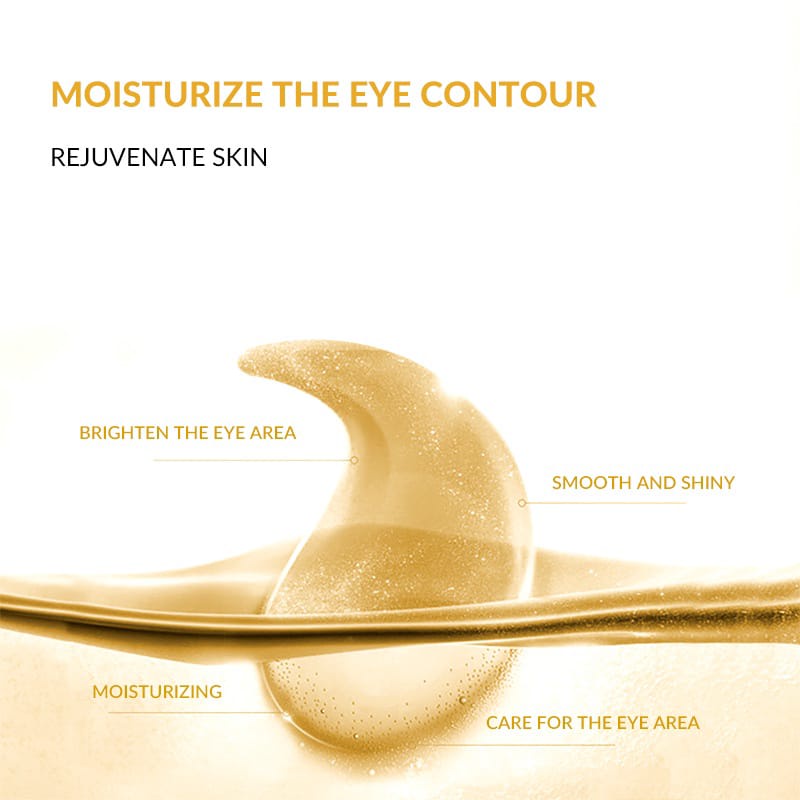 【BPOM】BIOAQUA Golden Roe Eye Mask Anti-Aging 7.5g