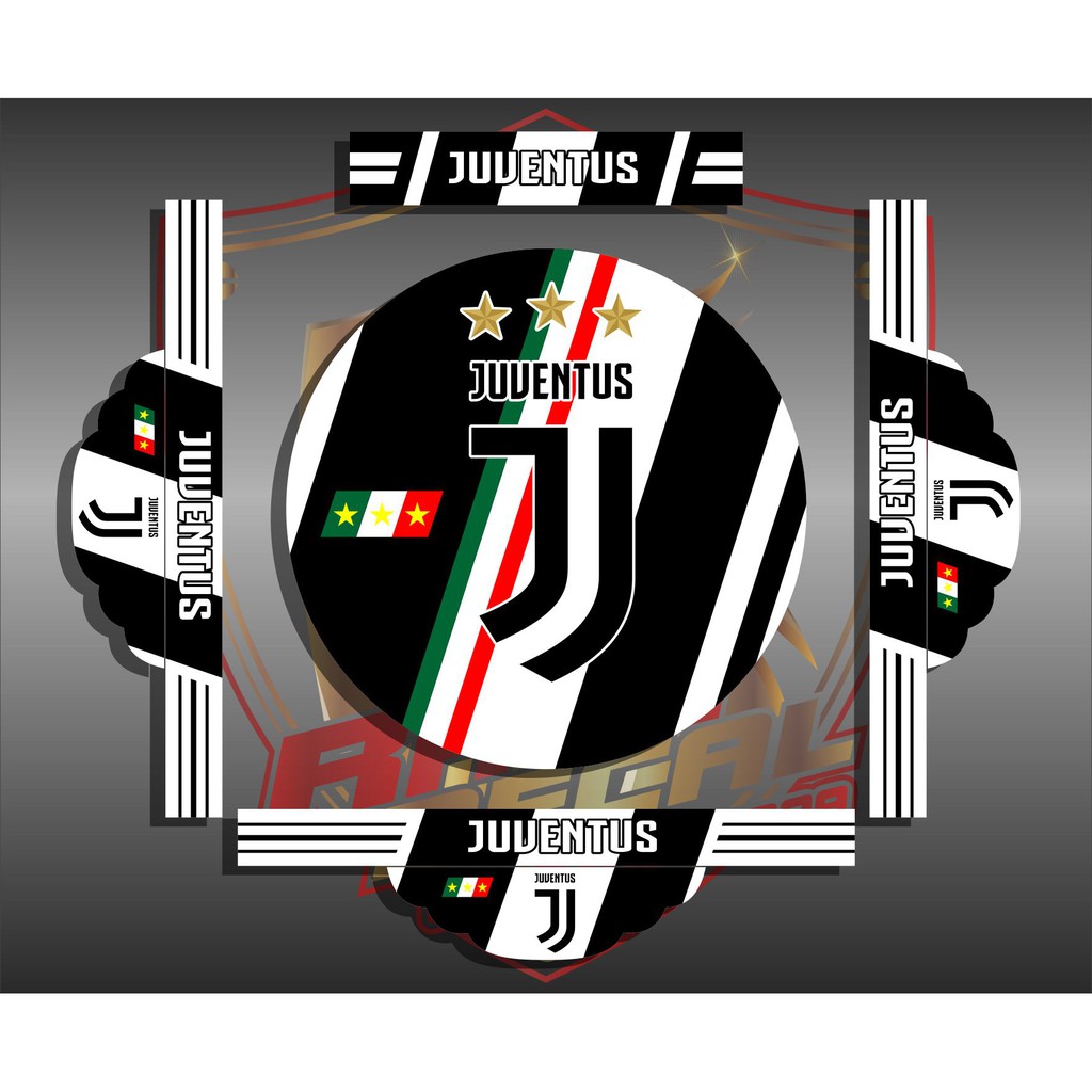 Stiker Dekal Tebok Murai Batu,BnR,Oriq,Radja,JsF,Sazime Custome Disain Juventus