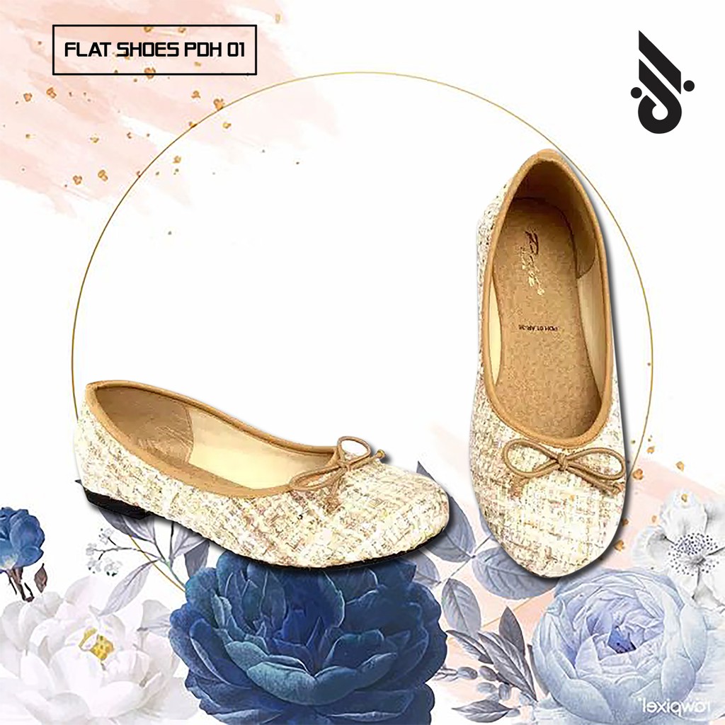 IDI_SEPATU WANITA FLAT SHOES PDH 01