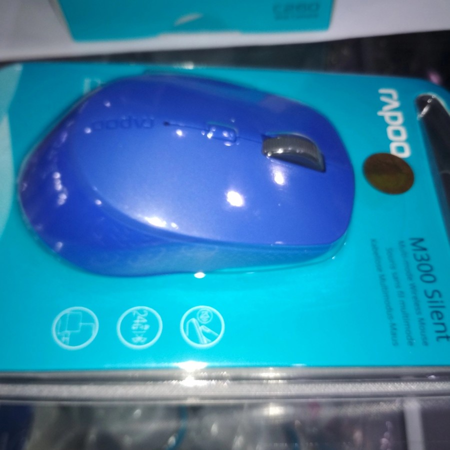 Mouse wireles rapoo m300 silent