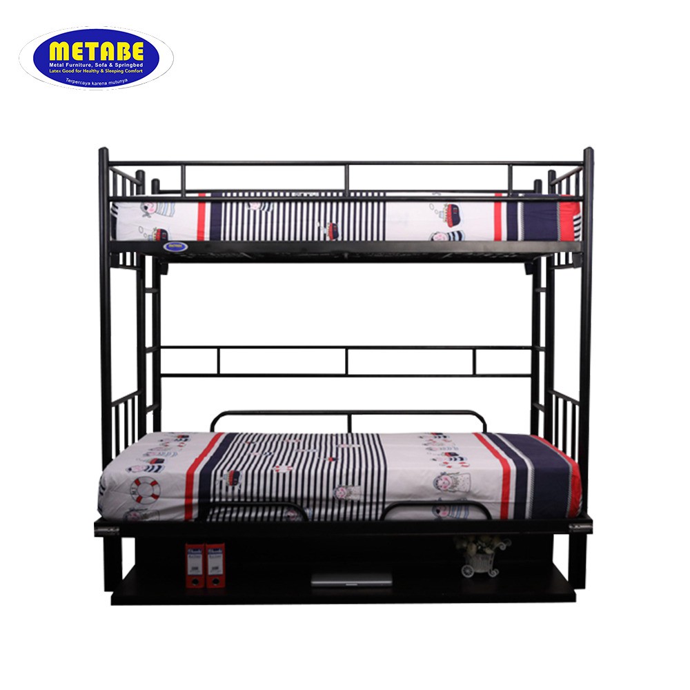 Metabe Table Bed Type 112/ Ranjang Susun Plus Meja Belajar