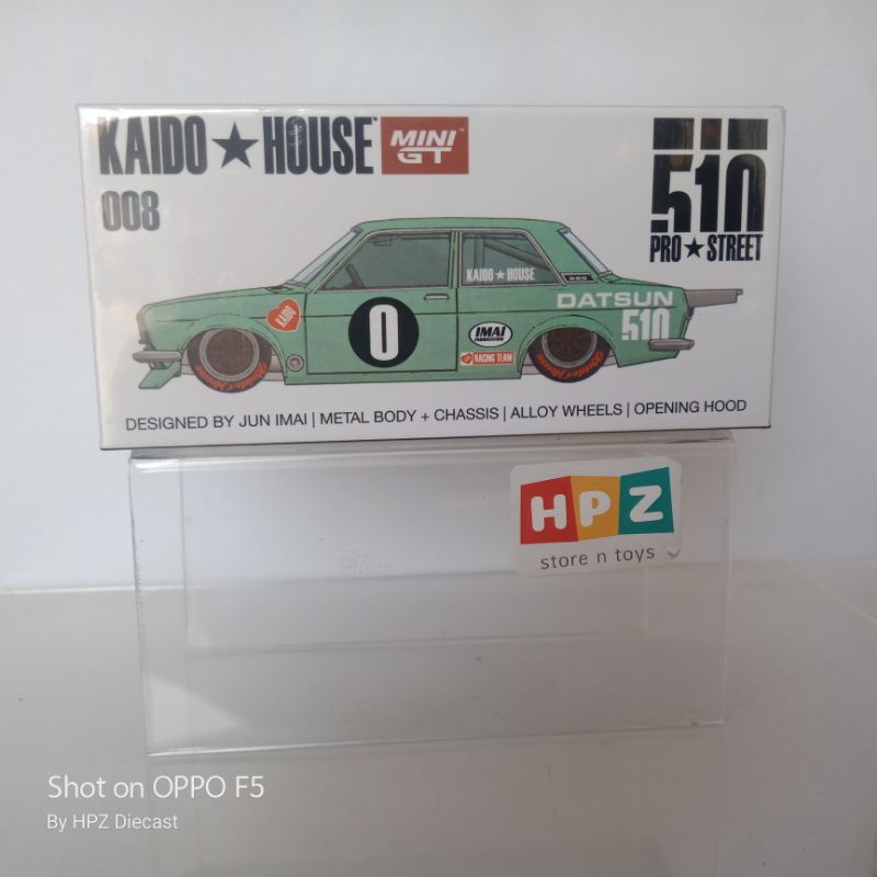 Mini GT Datsun Bluebird 510 prostreet Kaido House
