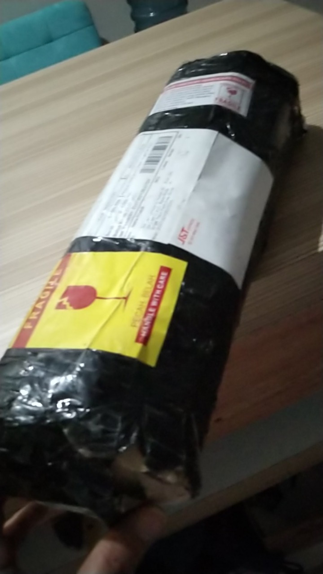 Rel Laci Lenaga By Huben 30 Cm 1 Set (2 Pcs). Biasa Roda Singel Track Putih Free Skrup