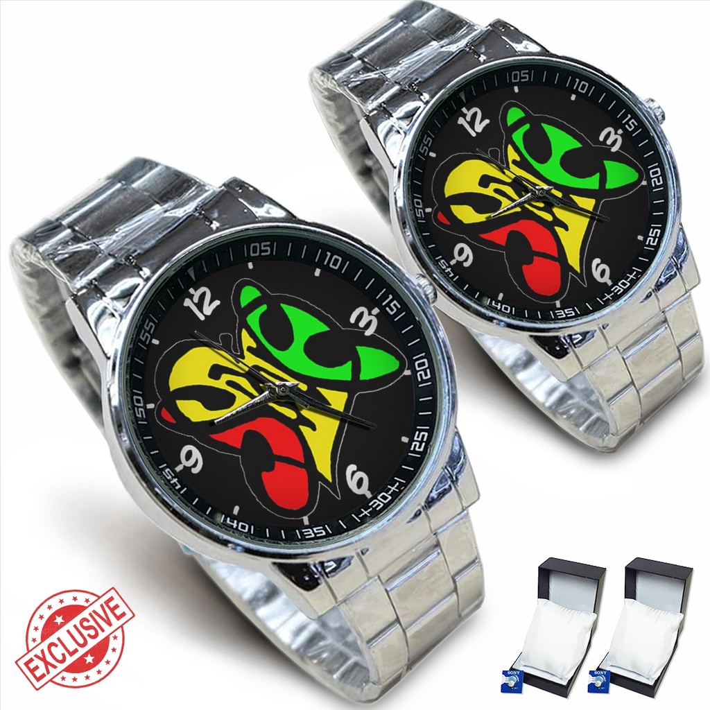 Jam Tangan Rantai Couple SLANK Motif 7