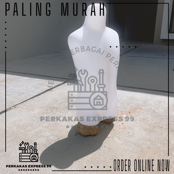 Manekin / Patung Display DressMaker Anak 5 - 10 tahun Anti Peyot warna BENING
