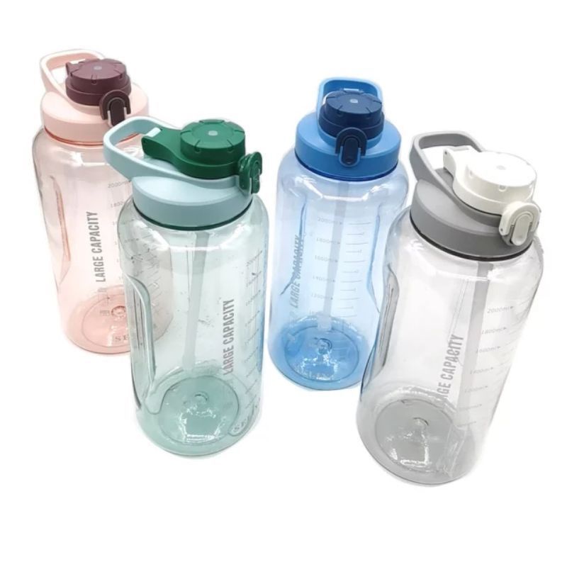 BOTOL MINUM LARGE CAPACITY KD 7203/JUMBO TRAVELLING SPORT/2,4L