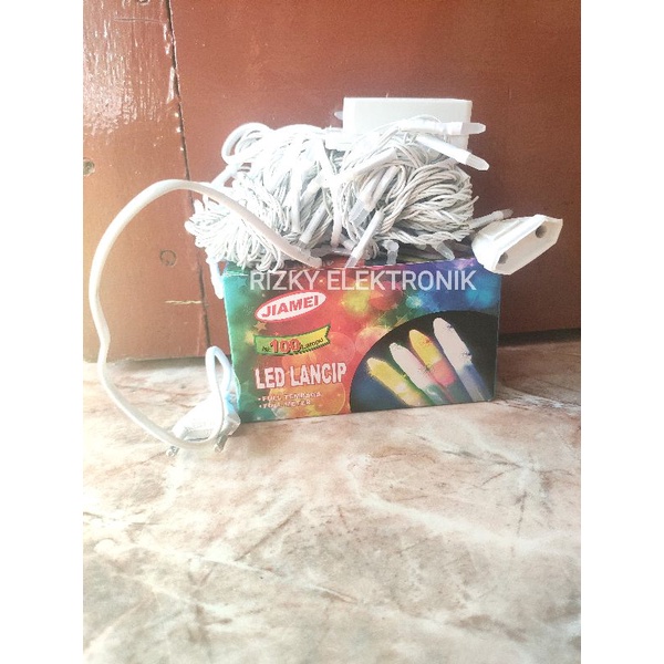 Lampu LED Tumblr Natal Rainbow Warna 50LP 100LP 10M 10 Meter Kualitas Bagus