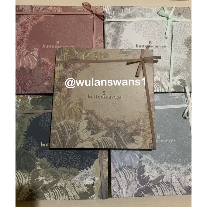 Farsha Series Buttonscarves Black old rose Navy Aqua stone khaki Ready sale