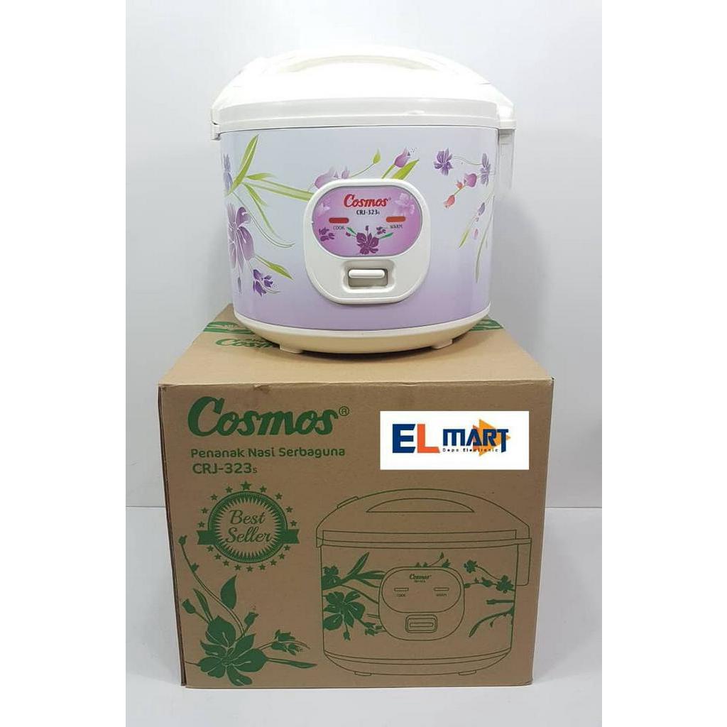 Magic Com Rice Cooker COSMOS 1.8 Liter CRJ 323S - 323 S Penanak Nasi 1,8L