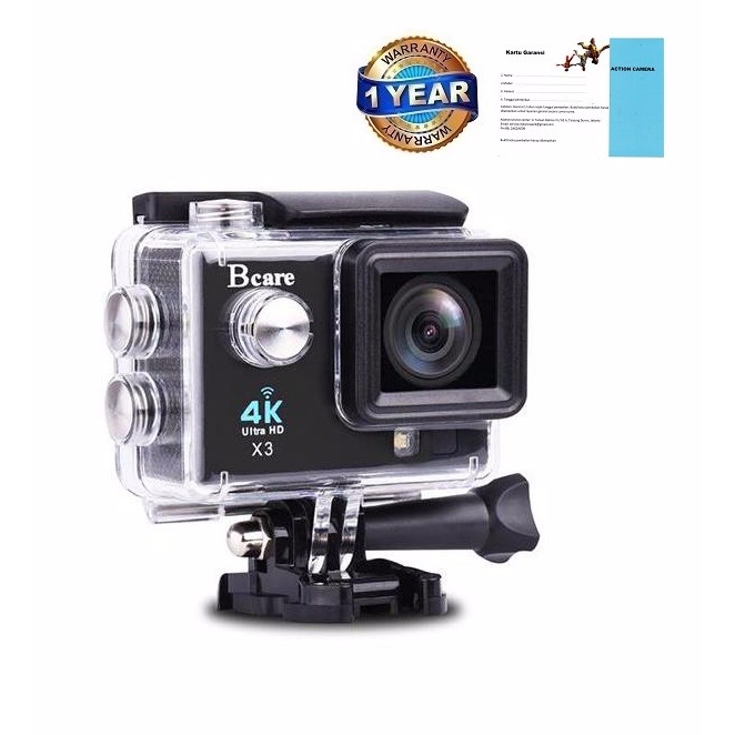 Jual Bcare BCam X-3 Action Camera WiF 16 MP SonySensor 4K - Layar 2 ...