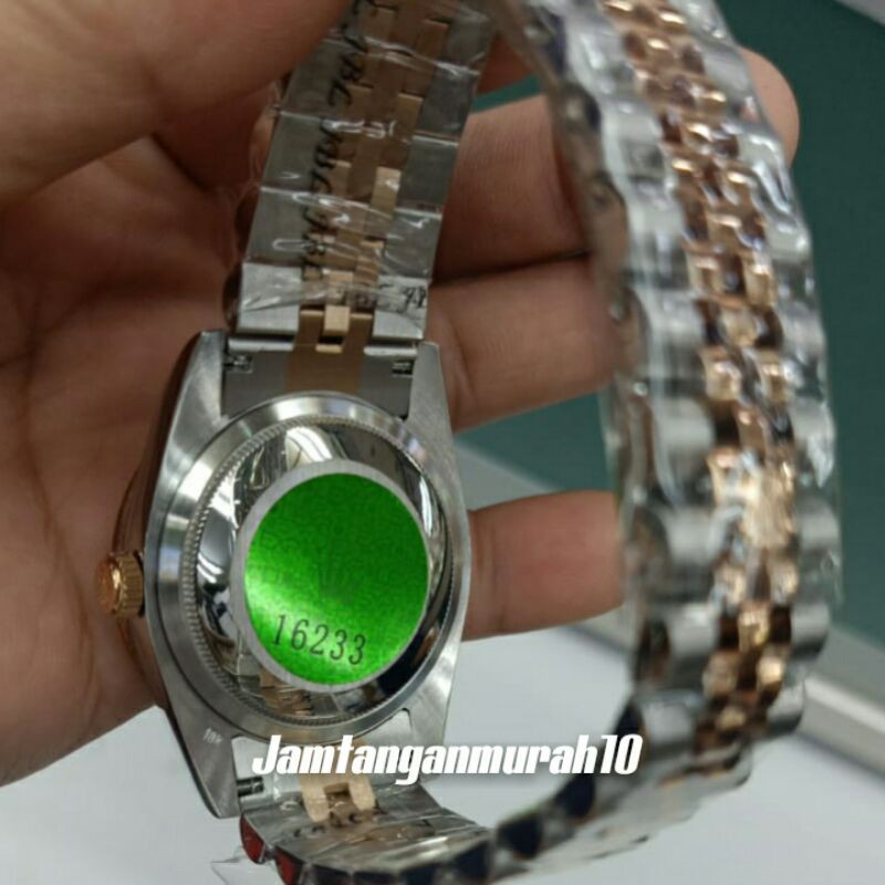 JAM TANGAN WANITA ROLEX DATEJUST AUTOMATIC ALL STEEL KUALITAS ORIGINAL