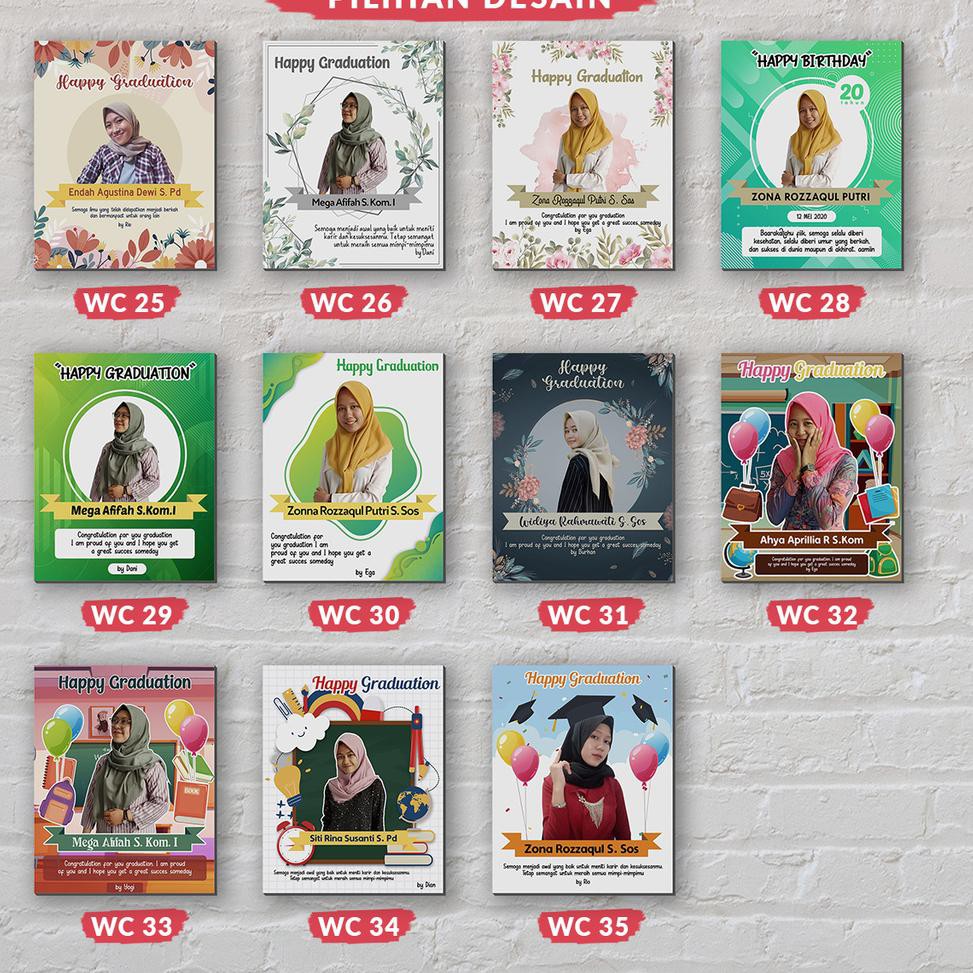 

4.4 Flash Sale Kado Ulang Tahun Pacar Souvenir Wisuda Hadiah Karikatur [✓COD] Watercolor 17