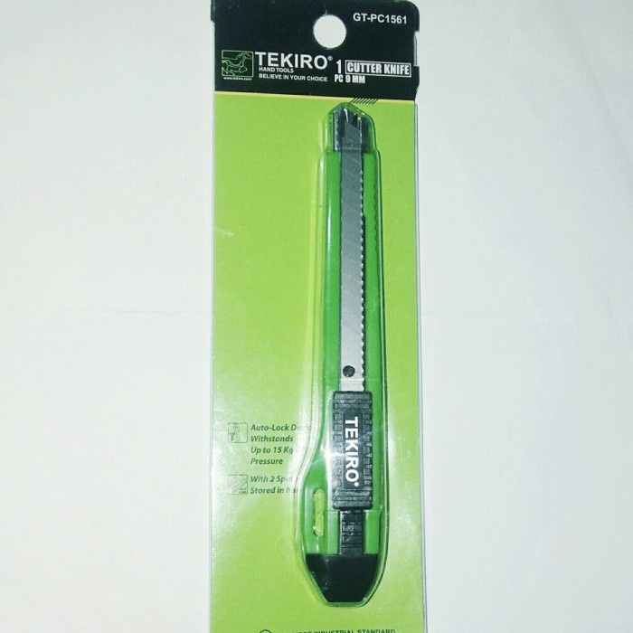 

Gaya Pisau Cutter Kecil 9 Mm - Tekiro / Cutter Knife (Gt-Pc1561) Diskon