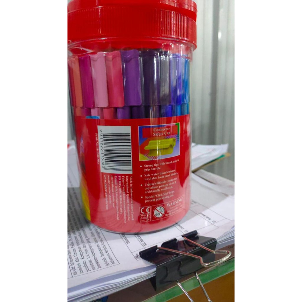 

Terbaru Connector Pen 50 Spidol Faber Castell 50 Warna