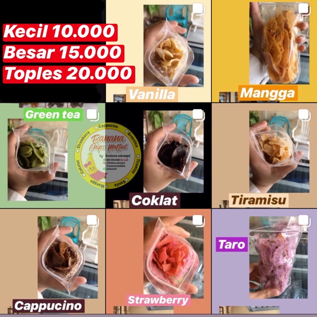 

Keripik pisang lumer