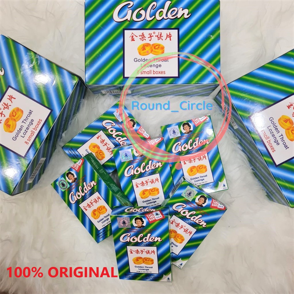 

GOLDEN THROAT LOZENGES/PERMEN TENGGOROKAN