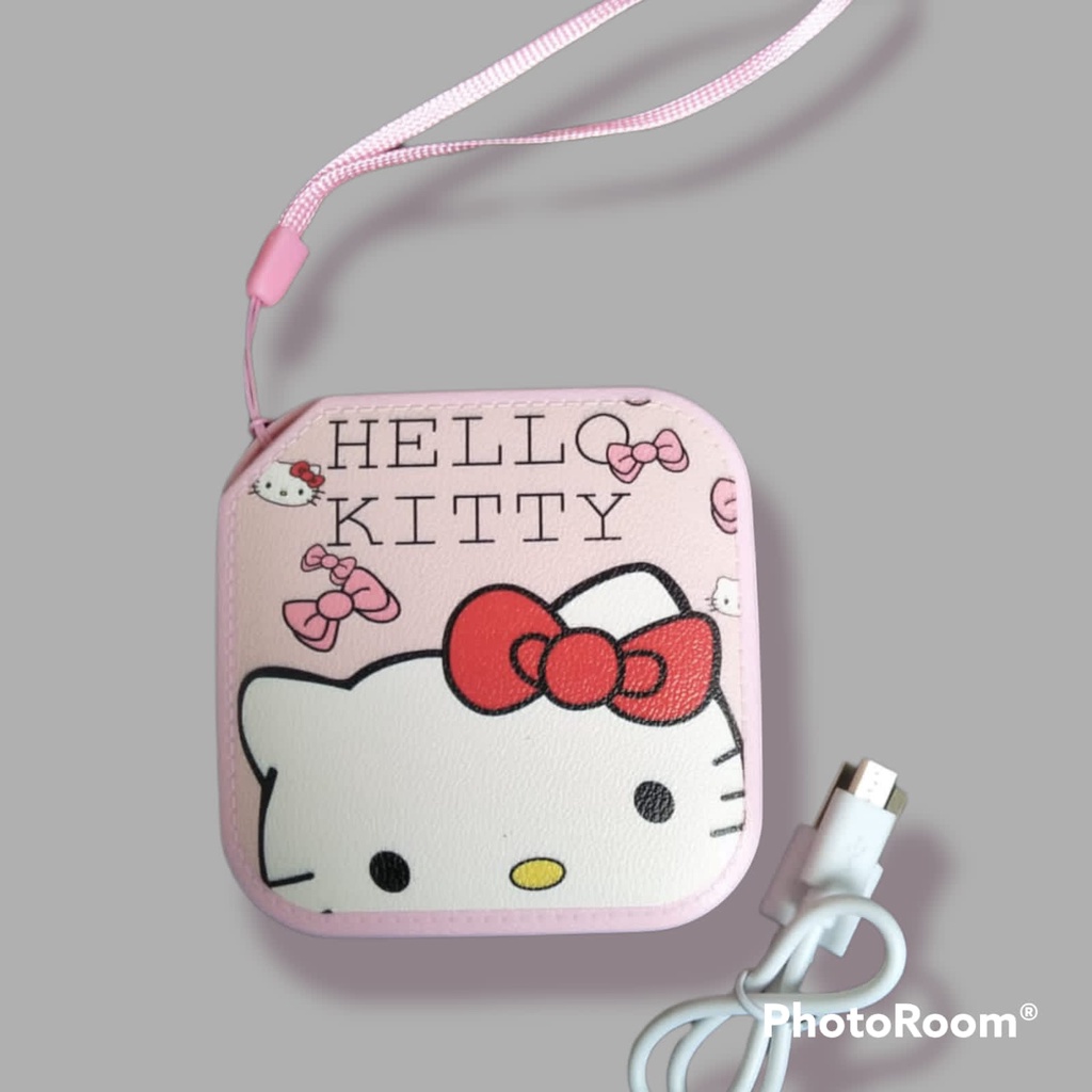 [HELLO KITTY HEAD]NEW POWERBANK MOTIF 10000MAH MOTIF KARAKTER KARTUN